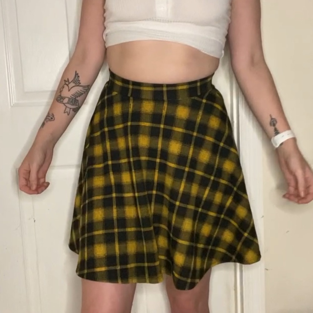 Plaid skirt